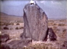 1977 First picture of the main stone with a hole in the top.