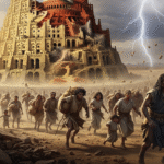 People leaving after Babel