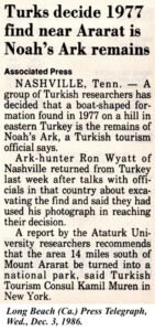 Article announcing the decision in a California newspaper.