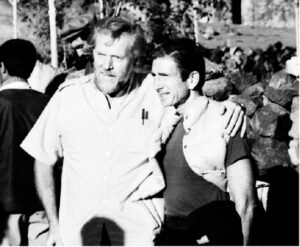 Ron Wyatt & Col. James Irwin in Turkey.