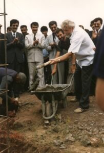 Ron Wyatt was the guest of honor at the official ground-breaking ceremony for Noah's Ark and its visitors center to be built