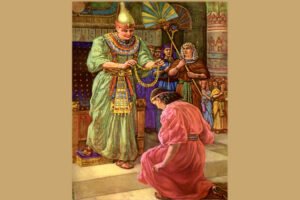 Joseph is appointed 2nd only to the pharaoh