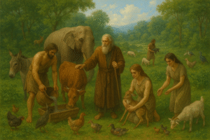 Noah and his family